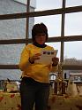 Karen announces the chili cook off winners